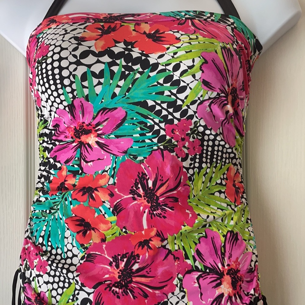 Real Solutions NWOT by Island Escape Tankini Top - Picture 2 of 8